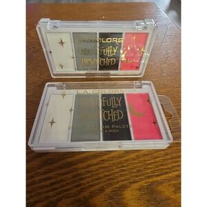 Lot Of 2 New LA Colors Beautifully Bewitched Color Cream Palette